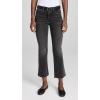 Madewell Women’s Kickout Crop Jeans(Washed Black)