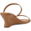 Madewell Women’s Rhea Wedge Heel Sandal(Amber Brown)