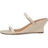 Madewell Women’s Rhea Wedge Heel Sandal(White Pebble)