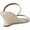 Madewell Women’s Rhea Wedge Heel Sandal(White Pebble)