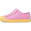 Native Shoes Unisex-Child Jefferson (Toddler/Little Kid) Sneaker(Chillberry Pink/Pineapple Yellow)