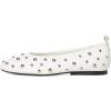 Naturalizer Womens 27 Edit Carla(Warm White Stud Leather)