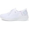Skechers Womens Hands Free Slip-ins Ultra Flex 3.0-Shining Glitz(White)