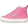 Superga Unisex-Adult 2750 Mid Cotton Sneaker(Pink Fucshia/Red/Favorio)
