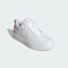 adidas Women’s Park Street Sneaker(Cloud White Cloud White Clear Pink)