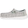 Hey Dude Boy’s Wally Heathered Mesh | Youth’s Shoes | Youth Slip-on Loafers | Comfortable & Light-Weight(Charcoal)