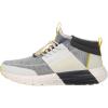 Hey Dude Men’s Sirocco Mid| Men’s Sneaker | Men’s Slip On Shoes | Comfortable & Light-Weight(Grey/Yellow)