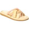 Madewell Women’s Francine Puffy Woven Slides(Buttered Scone Multi)