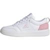 adidas Women’s Park Street Sneaker(Cloud White Cloud White Clear Pink)