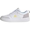 adidas Women’s Park Street Sneaker(Cloud White Cloud White Silver)