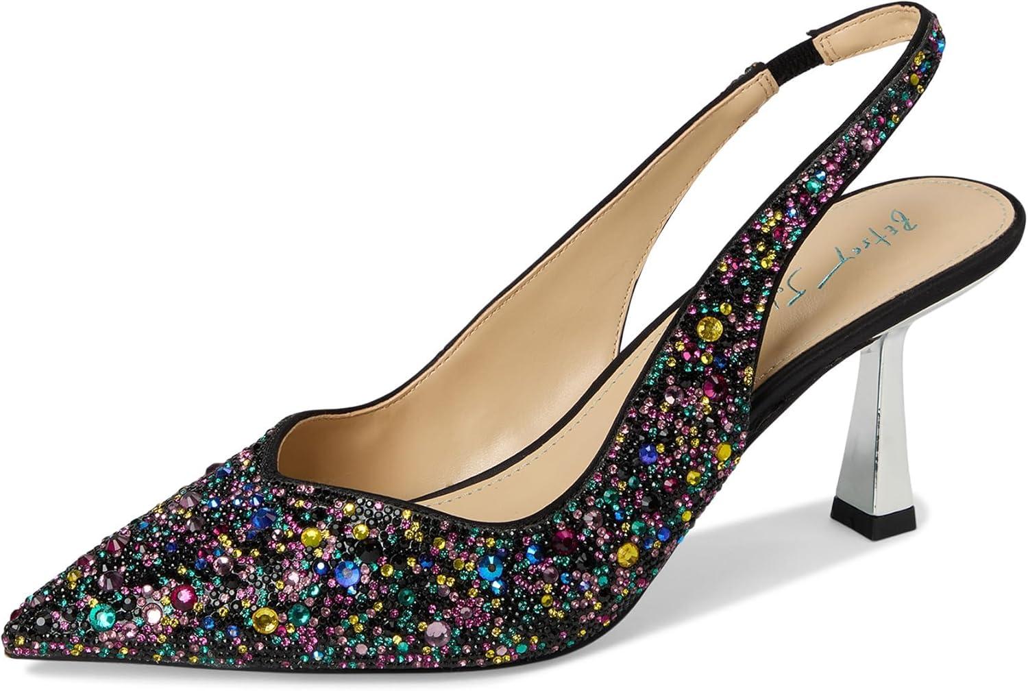 imageBetsey Johnson Womens ClarkBlack Multi