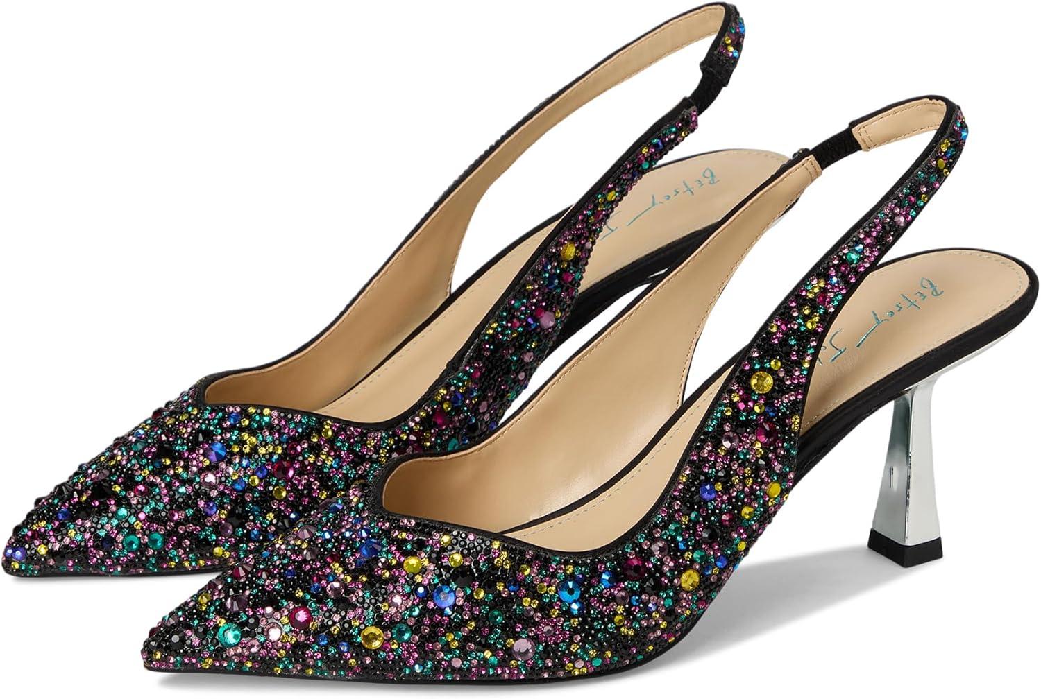 imageBetsey Johnson Womens ClarkBlack Multi