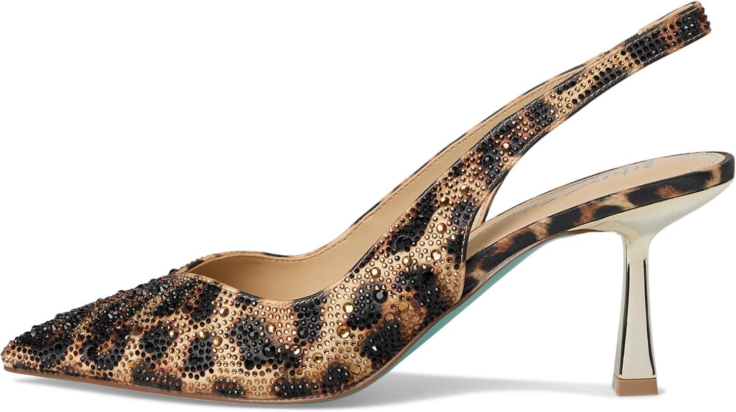 imageBetsey Johnson Womens ClarkNu Leopard