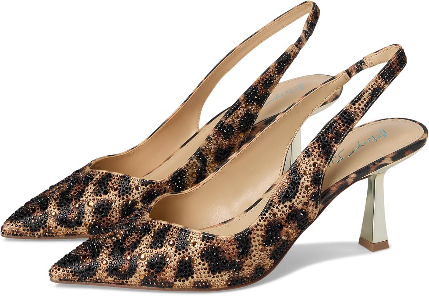 imageBetsey Johnson Womens ClarkNu Leopard