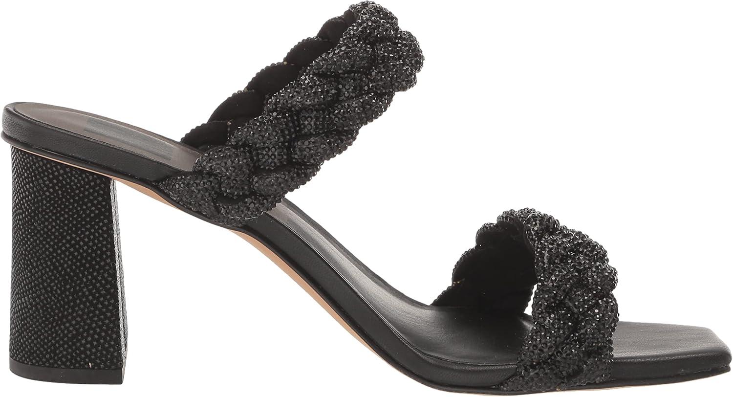 imageDolce Vita womens Paily PearlBRAIDED DETAILINGBlack Rhinestone