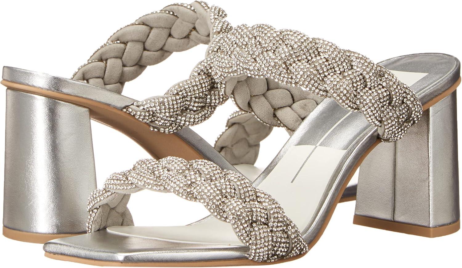 imageDolce Vita womens Paily PearlBRAIDED DETAILINGCrystal Rhinestone