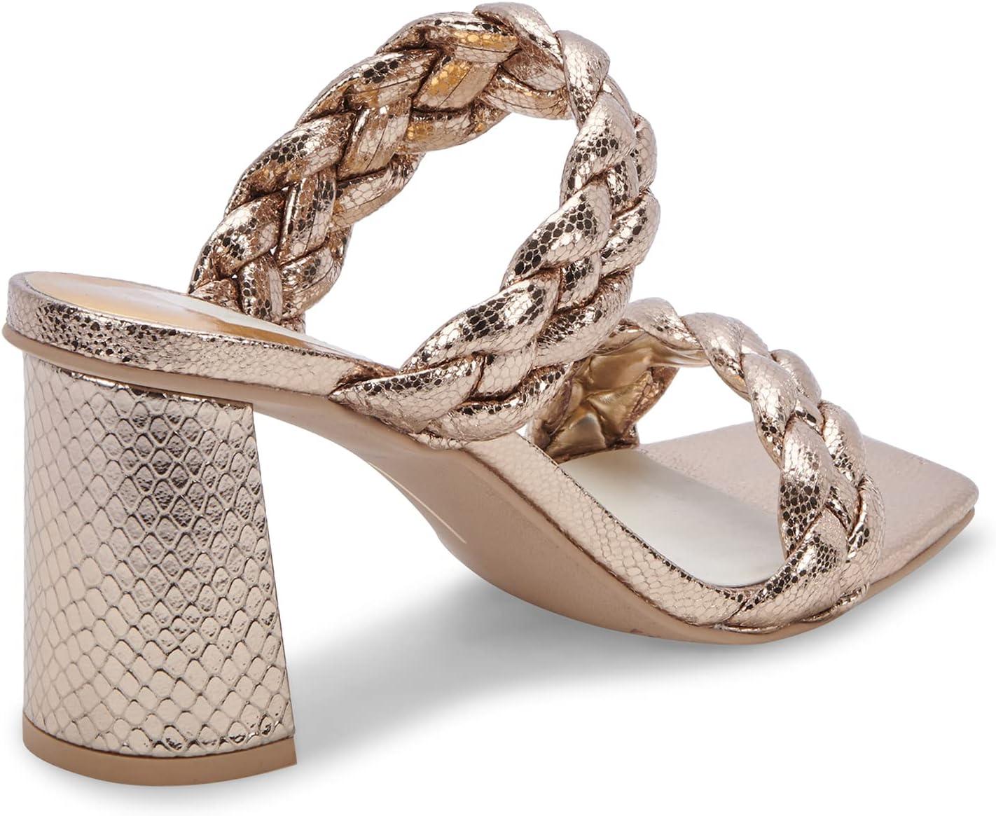 imageDolce Vita womens Paily PearlBRAIDED DETAILINGDark Gold Crackled Stella