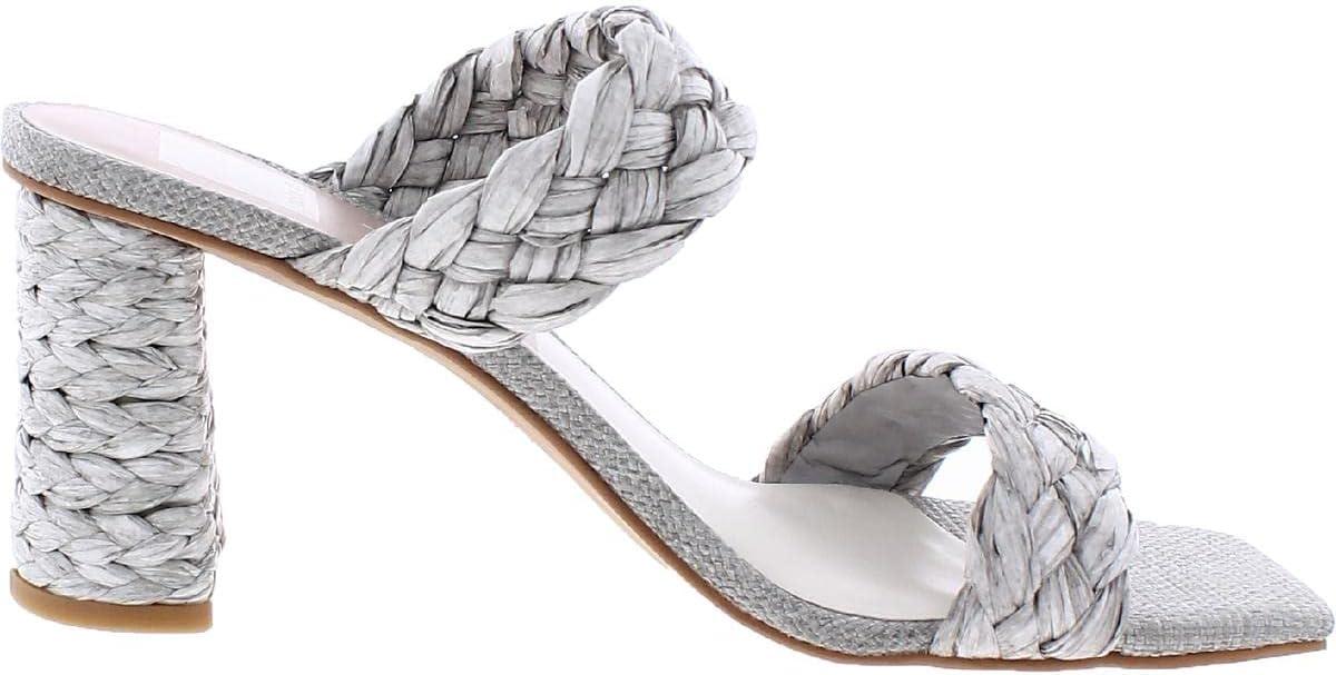 imageDolce Vita womens Paily PearlBRAIDED DETAILINGLight Grey Raffia