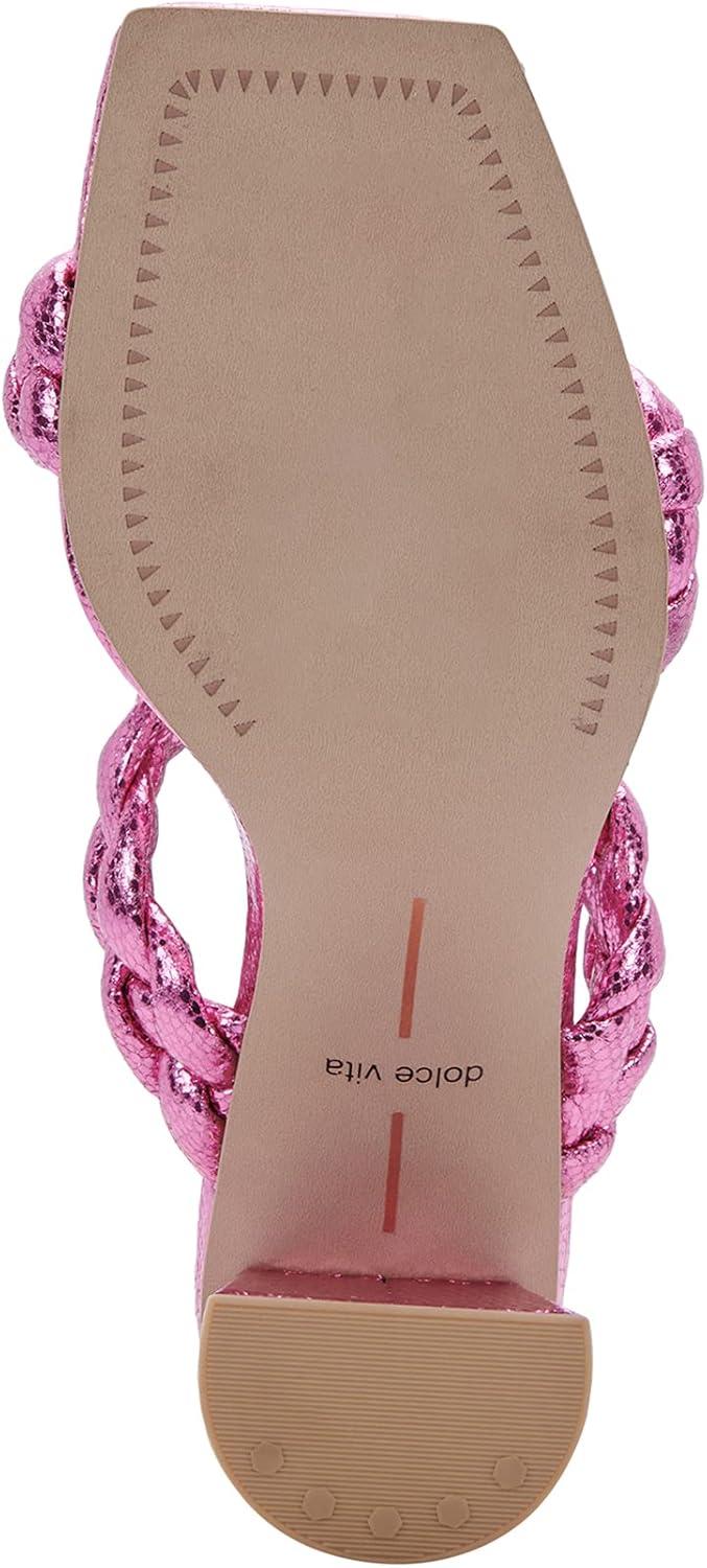 imageDolce Vita womens Paily PearlBRAIDED DETAILINGMagenta Crackled Stella