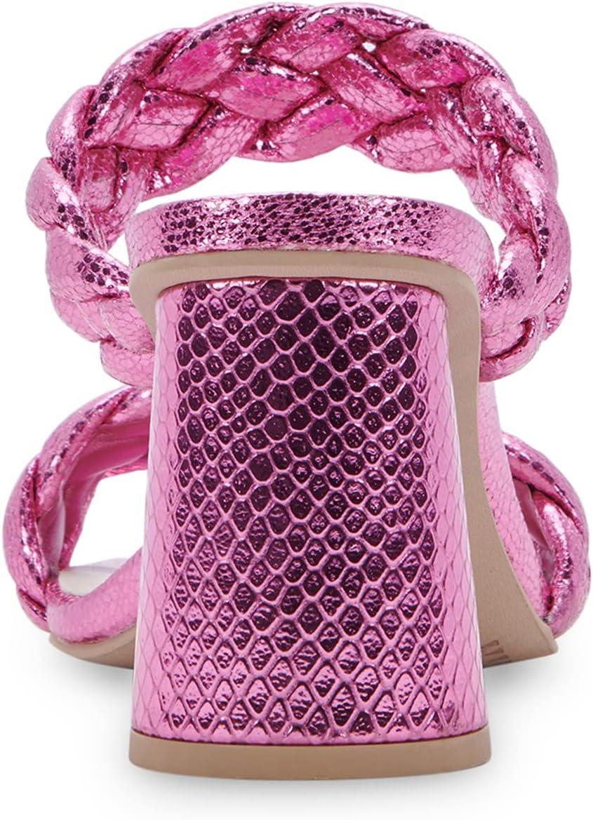 imageDolce Vita womens Paily PearlBRAIDED DETAILINGMagenta Crackled Stella