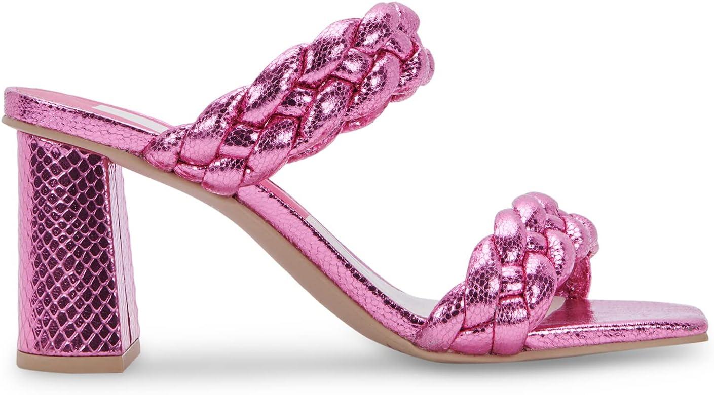 imageDolce Vita womens Paily PearlBRAIDED DETAILINGMagenta Crackled Stella
