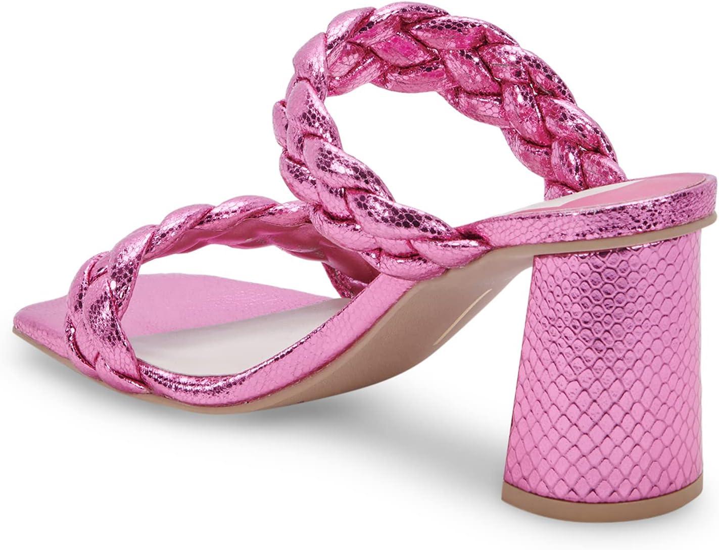 imageDolce Vita womens Paily PearlBRAIDED DETAILINGMagenta Crackled Stella