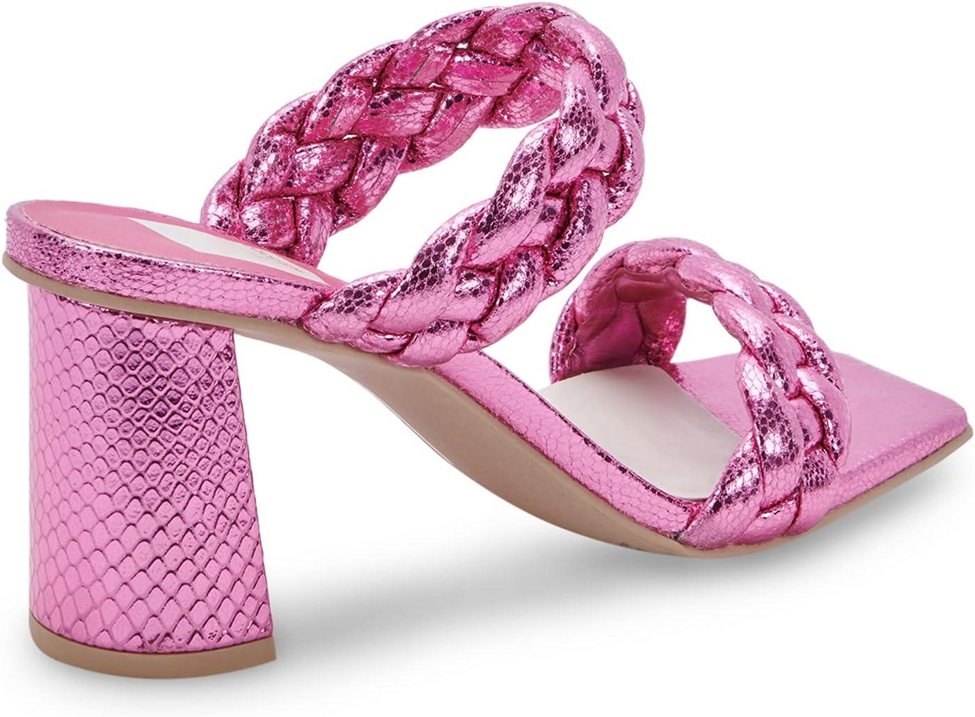 imageDolce Vita womens Paily PearlBRAIDED DETAILINGMagenta Crackled Stella