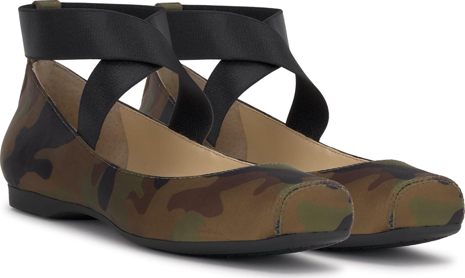 imageJessica Simpson Womens Mandalaye Ballet FlatForrest Camo