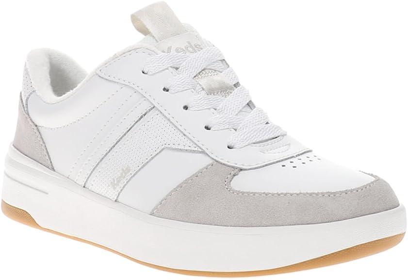 imageKeds Womens The Court Ii SneakerWhiteGrey LeatherSuede