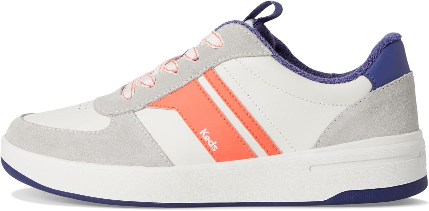 imageKeds Womens The Court Ii SneakerWhiteNavyRed LeatherSuede