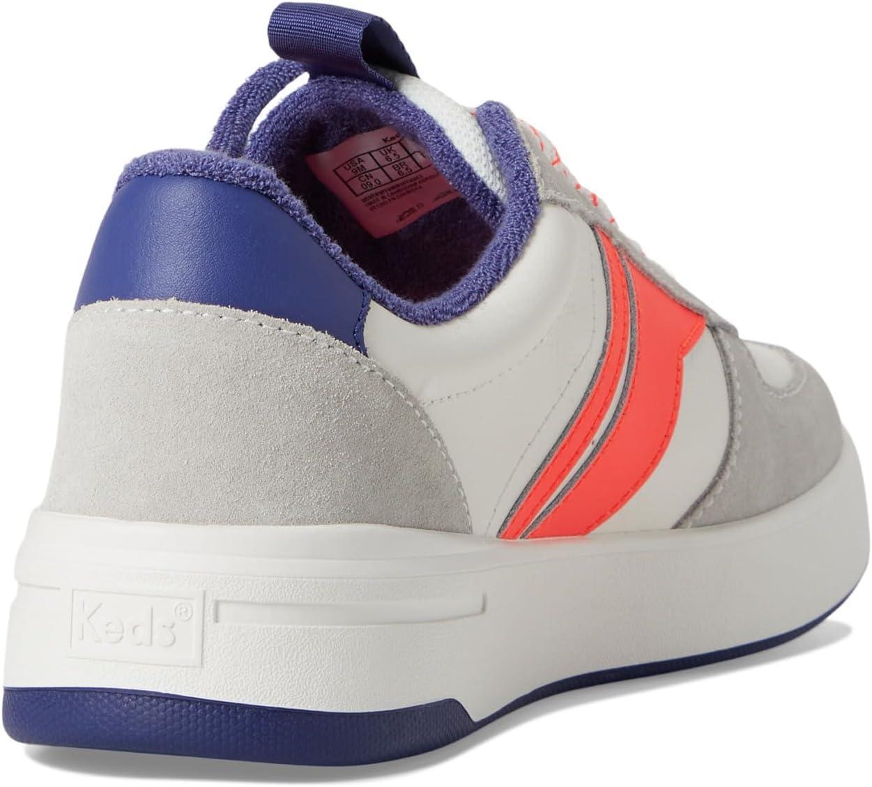 imageKeds Womens The Court Ii SneakerWhiteNavyRed LeatherSuede