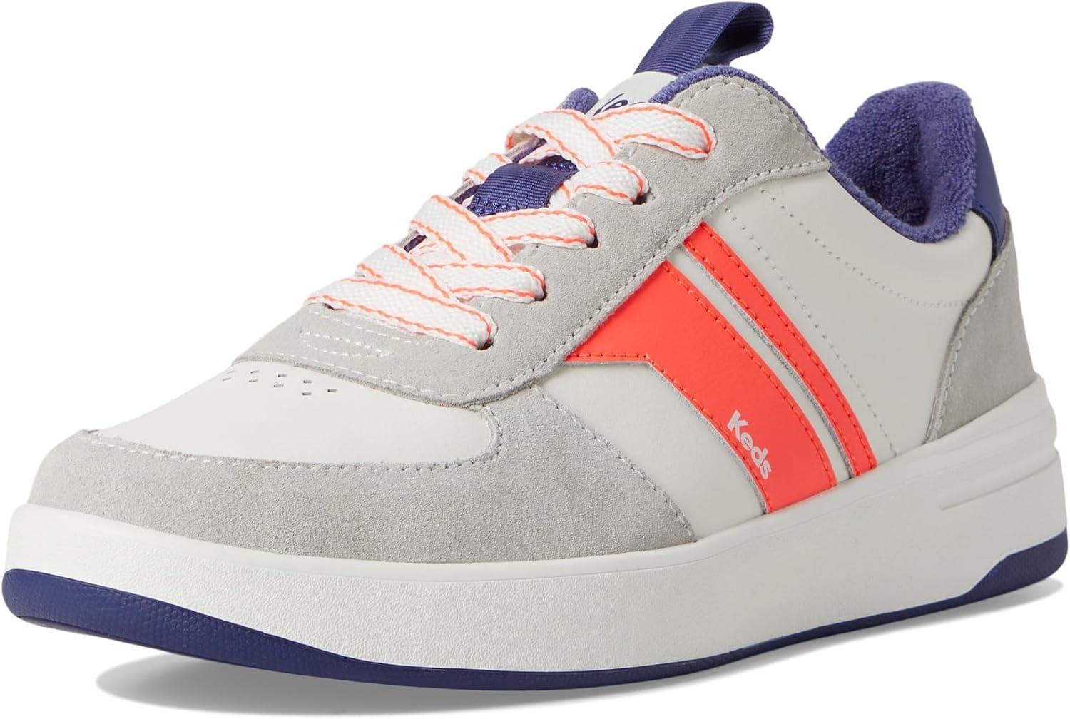 imageKeds Womens The Court Ii SneakerWhiteNavyRed LeatherSuede