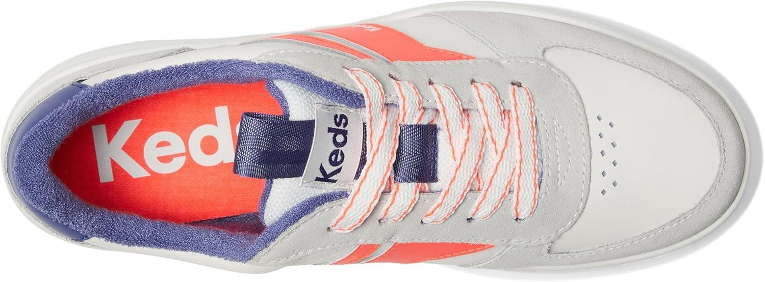 imageKeds Womens The Court Ii SneakerWhiteNavyRed LeatherSuede