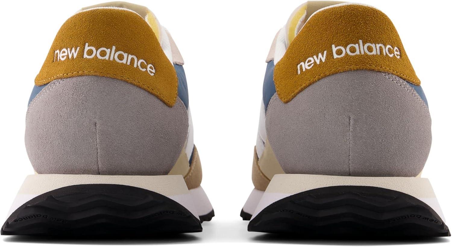 imageNew Balance Mens 237 V1 Classic Road Running ShoeDark MoonstoneIncenseWhite