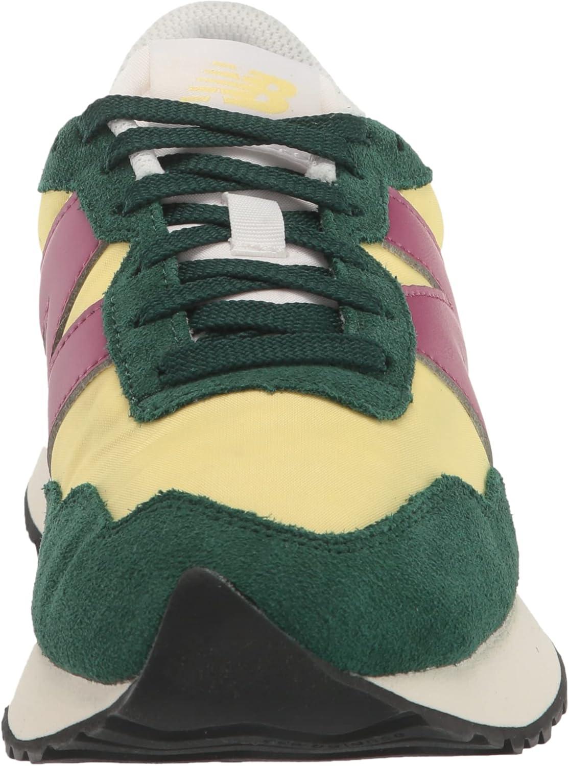 imageNew Balance Mens 237 V1 Classic Road Running ShoeNightwatch GreenMaizeRaisin