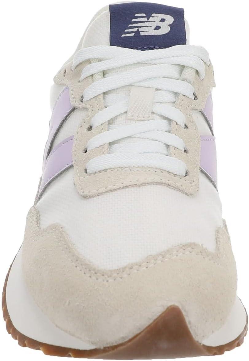 imageNew Balance Mens 237 V1 Classic Road Running ShoeSea SaltMilk Violet