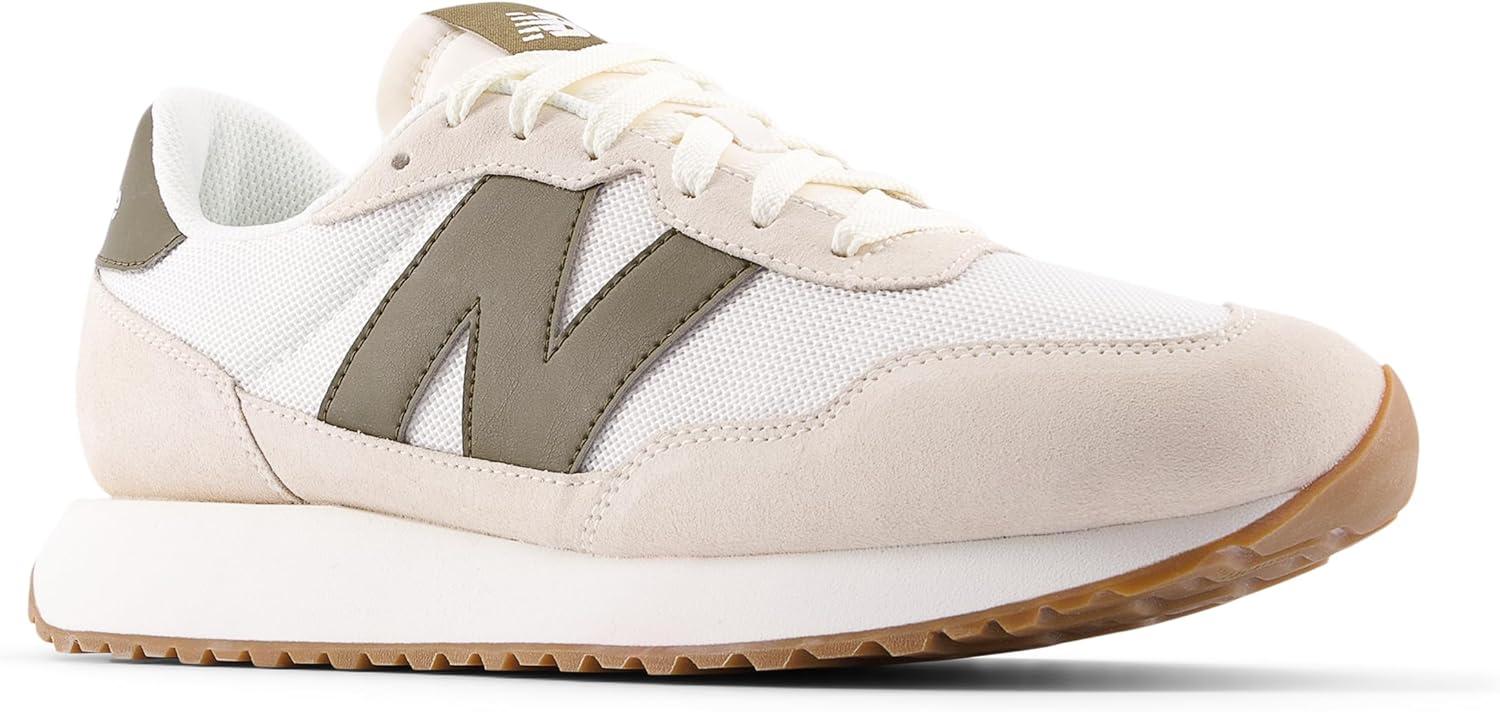 imageNew Balance Mens 237 V1 Classic Road Running ShoeSea SaltWoodland