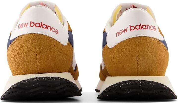 imageNew Balance Mens 237 V1 Classic Road Running ShoeTabacNb NavyWhite