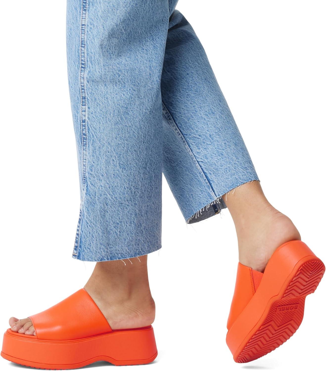imageSOREL Womens Dayspring Slide SandalsOptimized Orange Optimized Orange