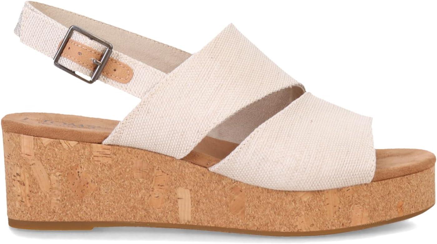 imageTOMS Womens Claudine SandalNatural Yarn Dye