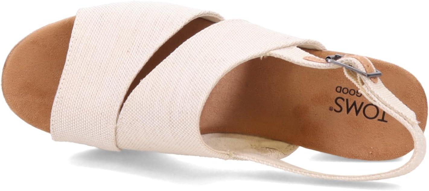 imageTOMS Womens Claudine SandalNatural Yarn Dye
