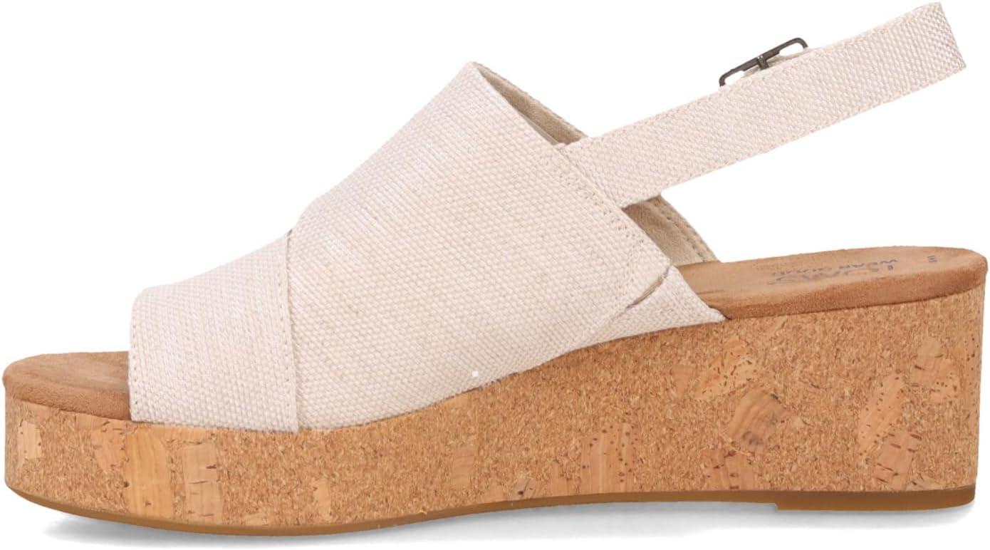 imageTOMS Womens Claudine SandalNatural Yarn Dye