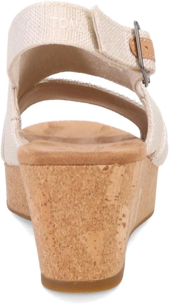 imageTOMS Womens Claudine SandalNatural Yarn Dye