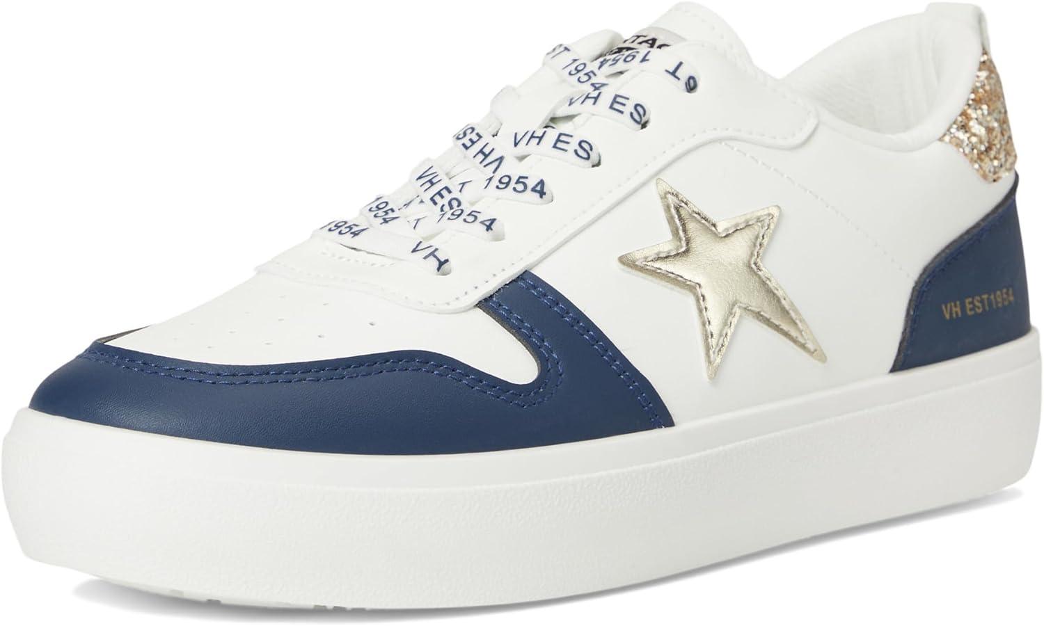 imageVINTAGE HAVANA Womens AuraNavyGold Glitter