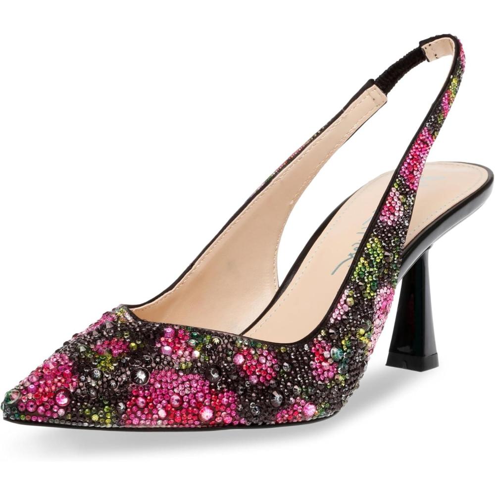 imageBetsey Johnson Womens ClarkBlackPink Floral