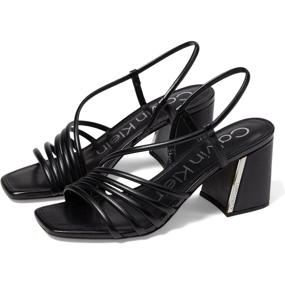 imageCalvin Klein Womens Holand Heeled SandalBlack