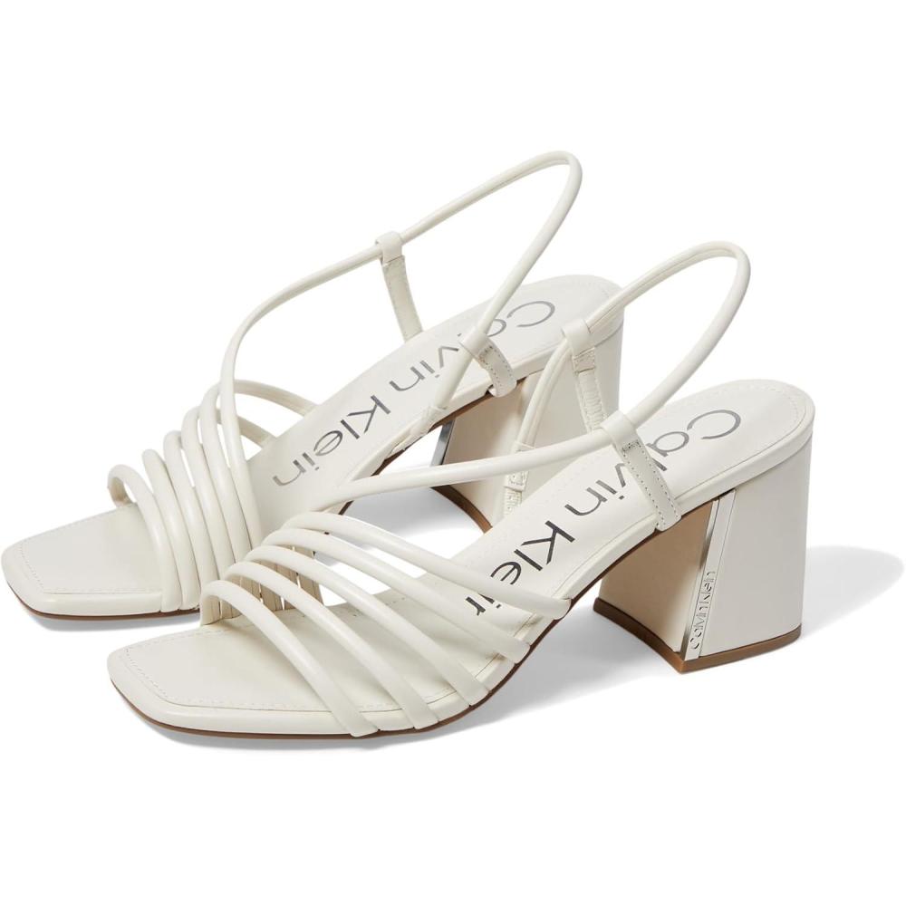 imageCalvin Klein Womens Holand Heeled SandalIvory