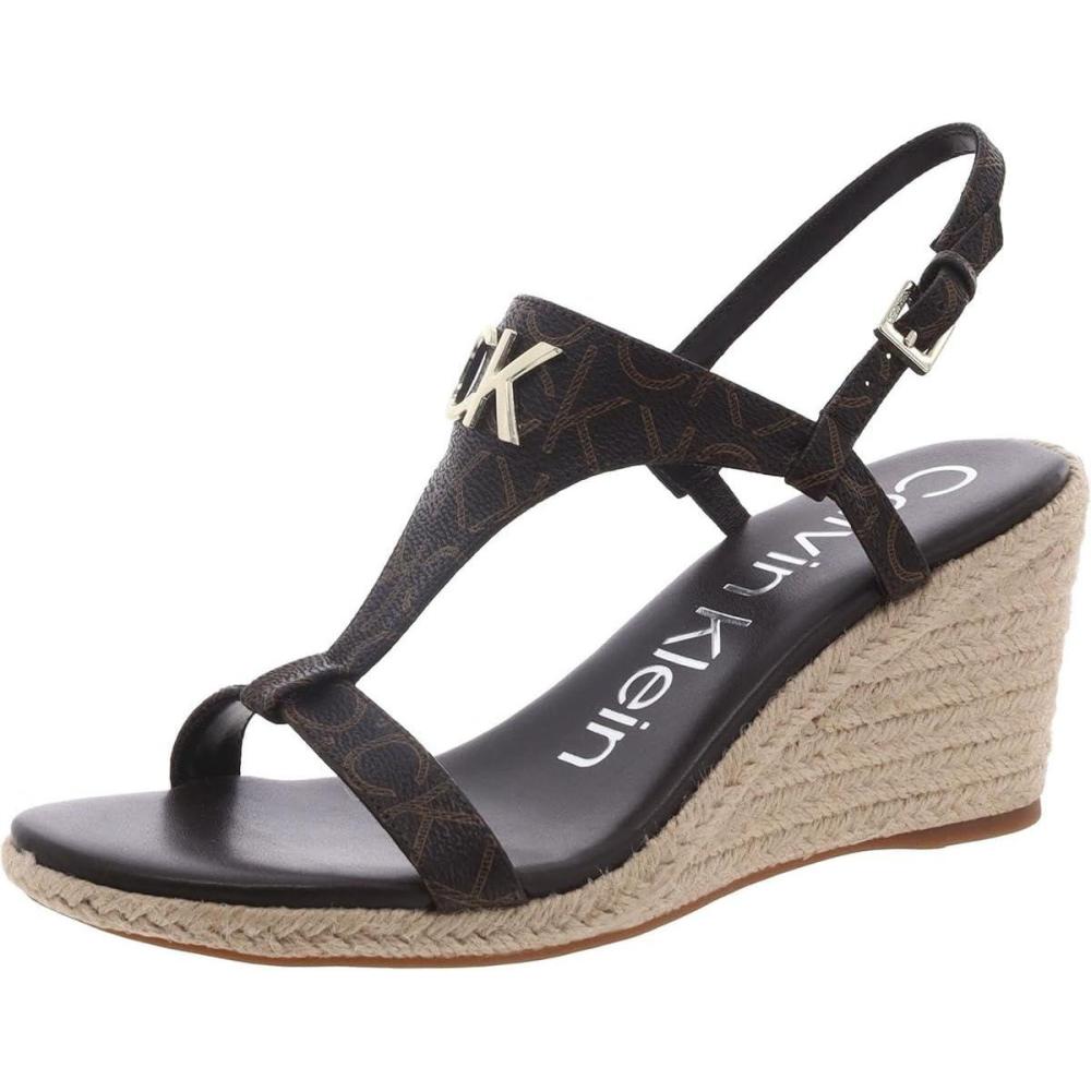 imageCalvin Klein womens BlantaDark Brown Logo