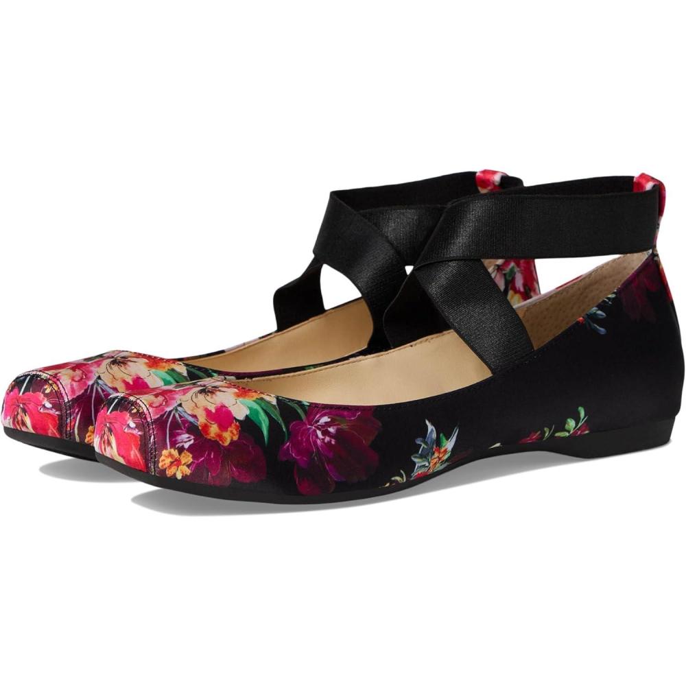 imageJessica Simpson Womens Mandalaye Ballet FlatBlack Blossom Burst