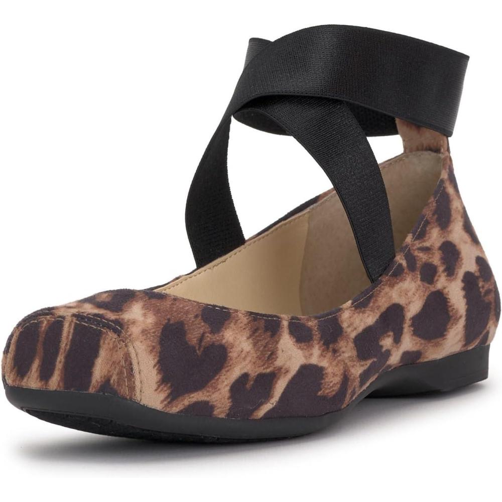 imageJessica Simpson Womens Mandalaye Ballet FlatNatural Leopard